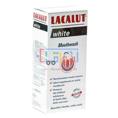 Picture of Lacalut Mouthwash White 300 Ml