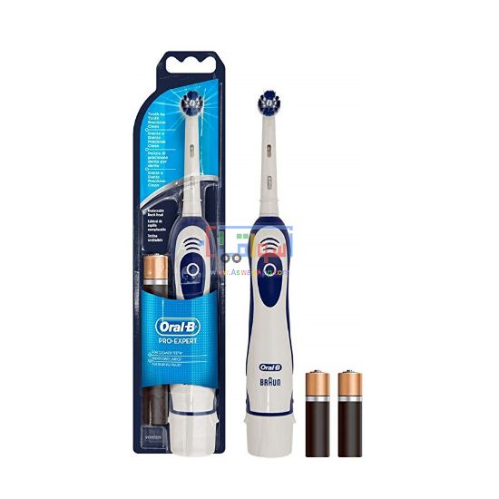 صورة Oral B Pro Expert Battery Powered Toothbrush with Replaceable 2 x AA Batteries and 1 x Precision Clean Brush Head