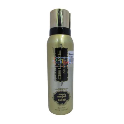 Picture of Deluxe Arabiya Black Oud Body Perfume For Men Body Spray For Men - 120ml