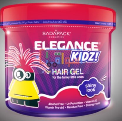 Picture of Elegance Kids Gel Wet Look Strong Hold Alcohol Free 500 Ml