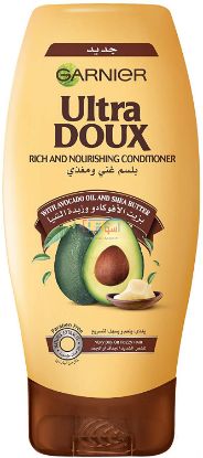 Picture of Garnier Ultra Doux Avocado Oil & Shea Butter Nourishing Conditioner, 400 ml