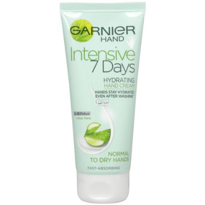 Picture of Garnier Intensive 7 Days Aloe Vera Hand Cream Normal Skin 100ml