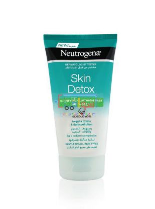 Picture of Neutrogena Detox Clay wash Mask 150ml