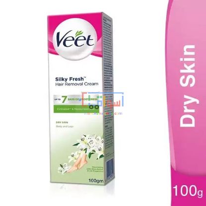 Picture of Veet Silky Fresh Dry Skin Hair Removal Cream – 100gm