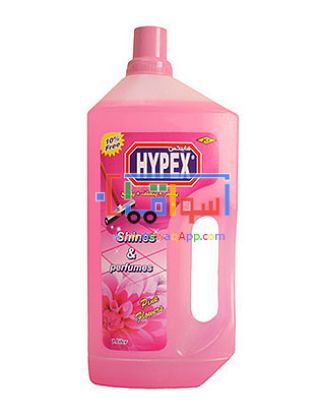 Picture of Hypex freshener and floor polisher, blue Pink flower, 1000 ml