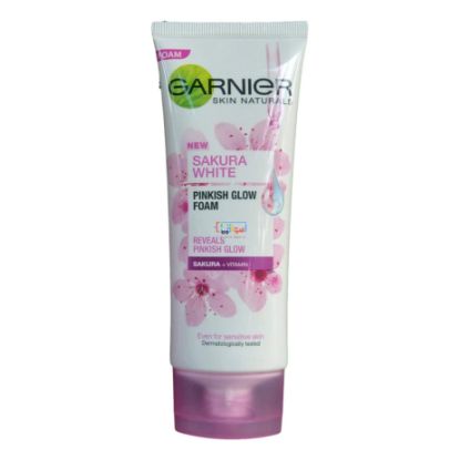Picture of Garnier Skin Naturals Sakura White Pinkish Radiance Gentle Cleansing Foam 100 Ml.