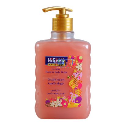 Picture of HiGeen Creamy Hand & Body Wash Golden fruits  500 ml