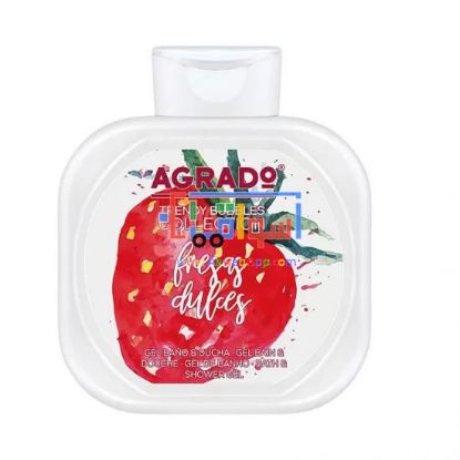 Picture of Agrado Trendy Bubbles Collection Sweet Strawberry Shower Gel 750 ml