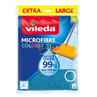 Picture of Vileda Microfibre floor cloth single pack - Superior cleaning and maximum absorbency