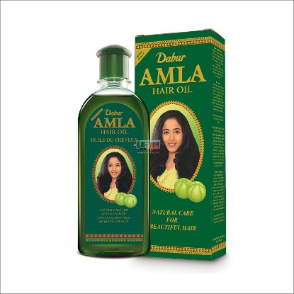 Picture of Dabur Hair Amla Oil - Natural Care for Beautiful Hair, 200 ml