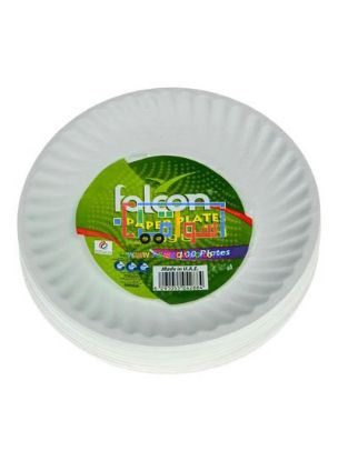 Picture of Falcon Disposable Plates White 7 inch