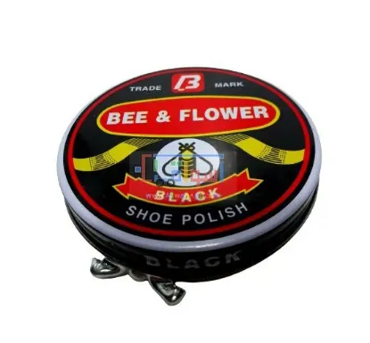 Picture of Bee & Flower Shoe Polish Black