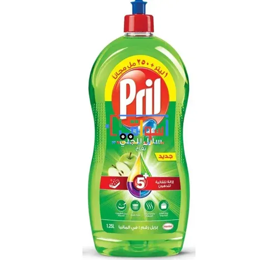 Picture of Pril Dishwashing Liquid Plus apple  1.25 l