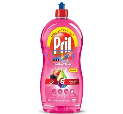 Picture of Pril Dishwashing Liquid Plus Red  1.25 l