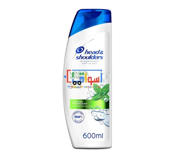 Picture of Head and Shoulders Menthol Refresh Anti-Dandruff Shampoo 600 ml 