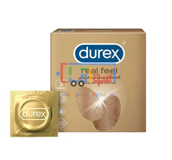 Picture of Real Feel Condoms For Men Skin On Skin Feeling 3 Pieces