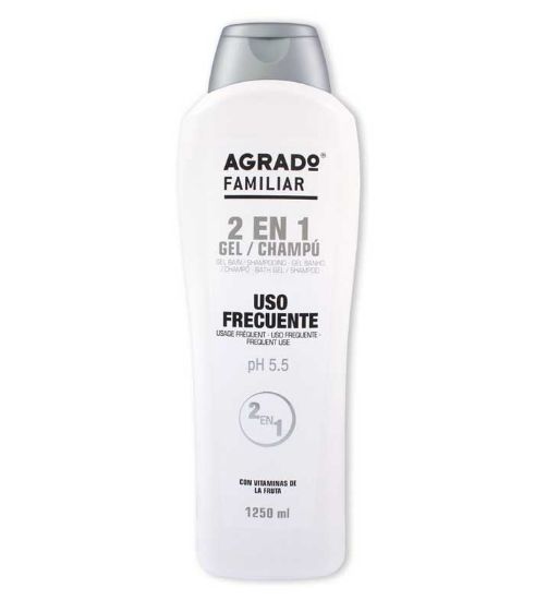 Picture of Agrado - Gel and shampoo frequent family use - 1250ml